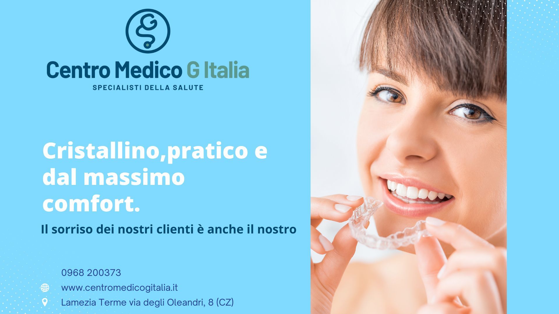 Scopri l’ortodonzia con allineatori trasparenti