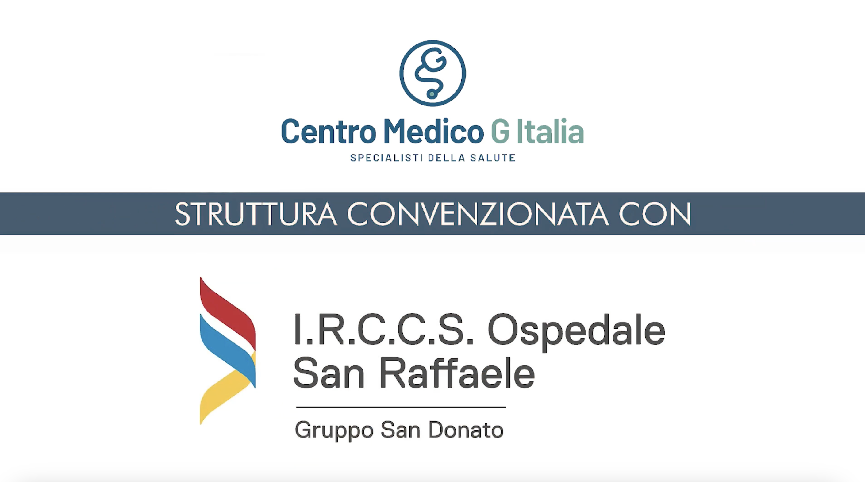 Convenzione I.R.C.C.S. Osp. S. Raffaele - 1 - Centro Medico G Italia